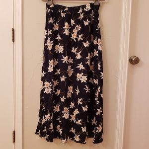 Old Navy Floral Maxi Skirt